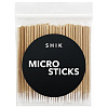 деревянные палочки с ватным наконечником shik micro sticks